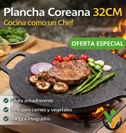 PLANCHA COREANA 32CM